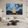 Geceye Yelken Açan Kanvas Tablo