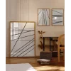 Geometrik Çizgiler 3lü Poster