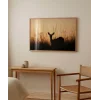 Geyik Silueti Poster