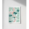 Ginkgo Ağacı Deseni Poster
