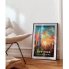 Gün Batımında New York Poster