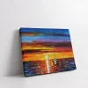 Günbatımı Yansımaları Kanvas Tablo