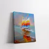 Günbatımı Yansımaları Kanvas Tablo