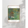 Gustav Klimt Ayçiçekli Çiftlik Bahçesi Poster