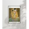Gustav Klimt Öpücük 1 Poster