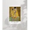 Gustav Klimt Öpücük 3 Poster