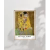 Gustav Klimt Öpücük 3 Poster