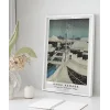 Hasui Kawase Terashima Köyünde Akşam Karı Poster