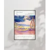 Henri-Edmond Cross Kıyı Boyunca Çamlar 2 Poster