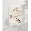 Hokusai Dallara Tünemiş Üç Kuş Poster