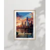 Hong Kongun Dinamik Silüeti Poster