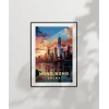 Hong Kongun Dinamik Silüeti Poster