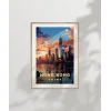 Hong Kongun Dinamik Silüeti Poster