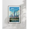 İhtişamlı Guangzhou Gökdelenleri Poster