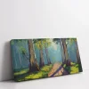 Işık ve Orman Kanvas Tablo