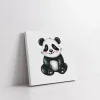 Oyun Zamanı Panda Kanvas Tablo