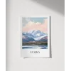 Karlarla Kaplanmış Alaska Poster
