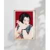 Kobayakawa Kiyoshi Modern Kadın Poster
