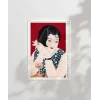 Kobayakawa Kiyoshi Modern Kadın Poster