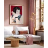 Kobayakawa Kiyoshi Modern Kadın Poster