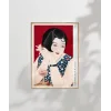 Kobayakawa Kiyoshi Modern Kadın Poster