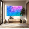 Kozmik Renkler Kanvas Tablo