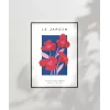 Le Jardin Rouge Poster