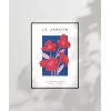 Le Jardin Rouge Poster