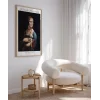 Leonardo Da Vinci Kakımlı Kadın Poster