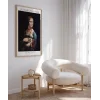 Leonardo Da Vinci Kakımlı Kadın Poster