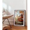 London İkonik Çift Katlı Otobüs Poster