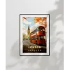 London İkonik Çift Katlı Otobüs Poster