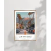 Los Angeles Sokak Manzarası Poster