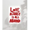 Love Actually Tipografi Poster