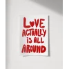 Love Actually Tipografi Poster