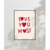 Love You Most Poster