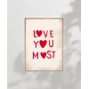 Love You Most Poster