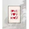 Love You Most Poster