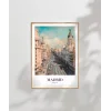 Madrid’in İkonik Caddesi Poster