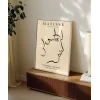 Matisse Çizgi Sanatı Poster