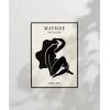 Matisse Stilinde Kadın Silüeti  Poster