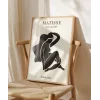 Matisse Stilinde Kadın Silüeti  Poster