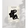 Matisse Stilinde Kadın Silüeti  Poster