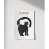 Matisse Tarzı Siyah Kedi Poster