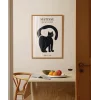 Matisse Tarzı Siyah Kedi Poster