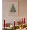 Merry Christmas Çam Ağacı Poster