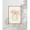 Minimal Çiçek Vurgusu Poster