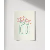 Minimal Çiçek Vurgusu Poster