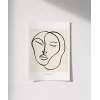 Minimalist Portre Sanat Poster