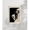 Modern Art Monstera  Poster